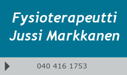 Fysioterapeutti Jussi Markkanen logo